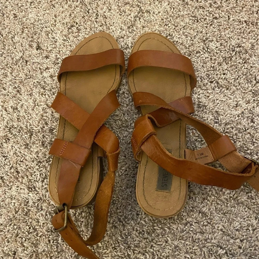 Brown sandals